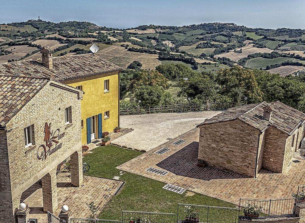 Il Ristoro Del Viandante Hotel Offagna Buitenkant foto
