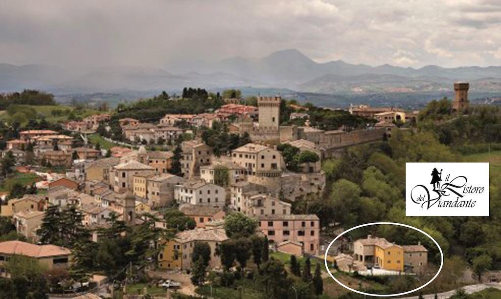 Il Ristoro Del Viandante Hotel Offagna Buitenkant foto